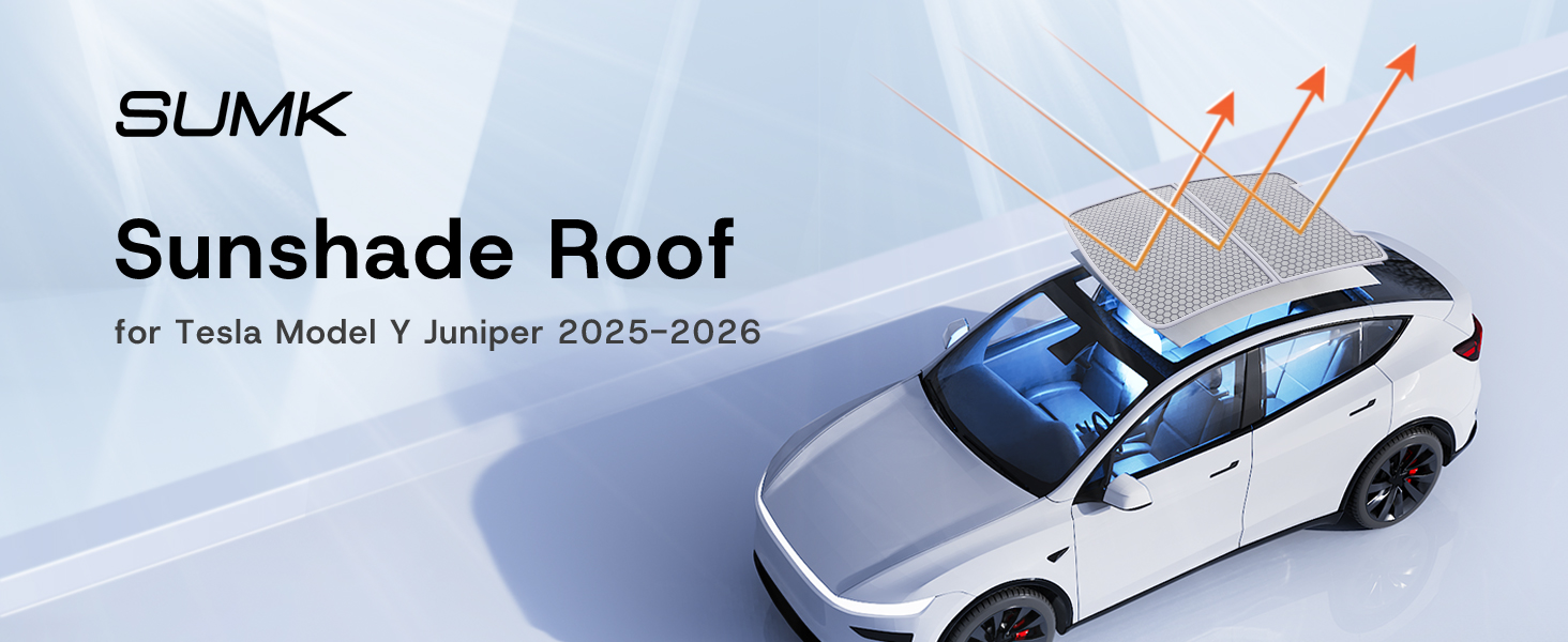 Amazon.com: SUMK 2026 Upgrade Sunshade Roof for Tesla Model 3 2021